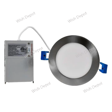 CB04 10W 3CCT Round Slim 12V LED Panel Light Low Voltage Lighting Fixture