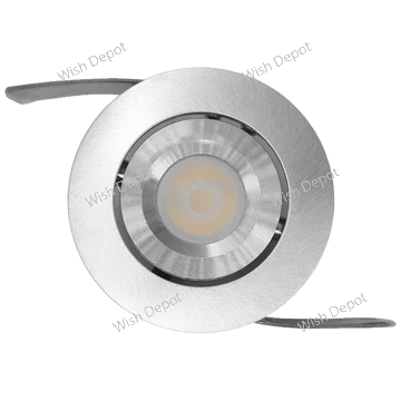 CB05 Round LED Dimmable Cast Aluminum Recessed Cabinet Light Down Lighting Fixture