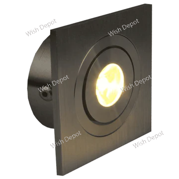 CB05 Round LED Dimmable Cast Aluminum Recessed Cabinet Light Down Lighting Fixture