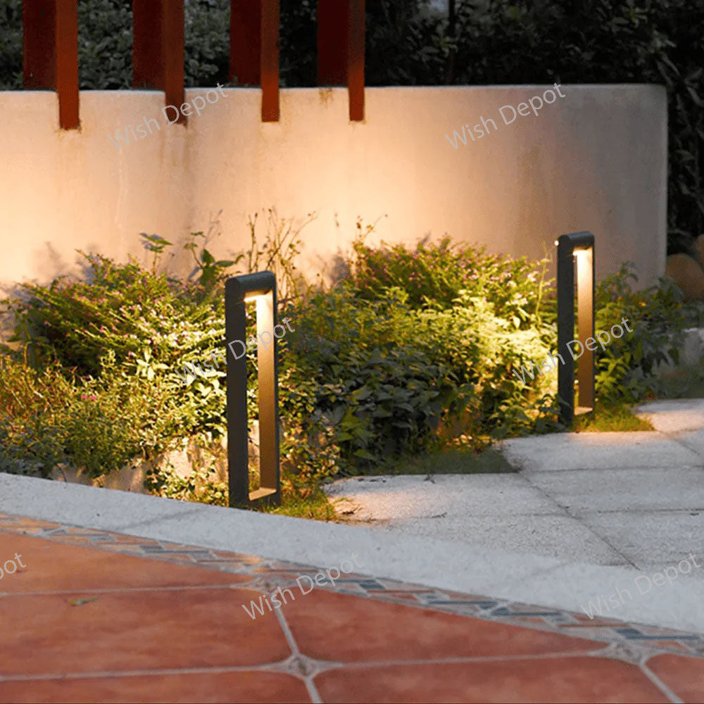 CDPA56 4x/8x/12x Package 8W Low Voltage LED Rectangular Adjustable Bollard Landscape Pathway Lighting