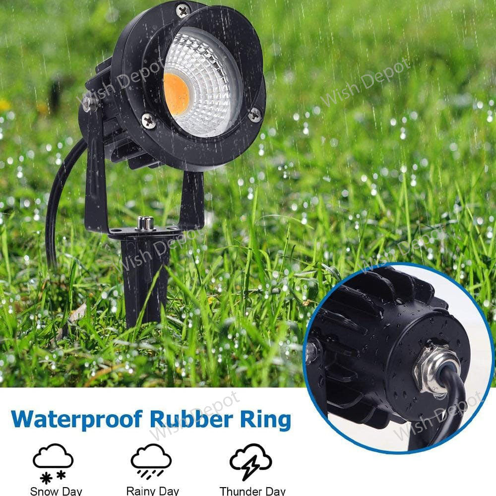 CD75 7W Low Voltage LED Directional Outdoor Landscape Spotlight Narrow Beam