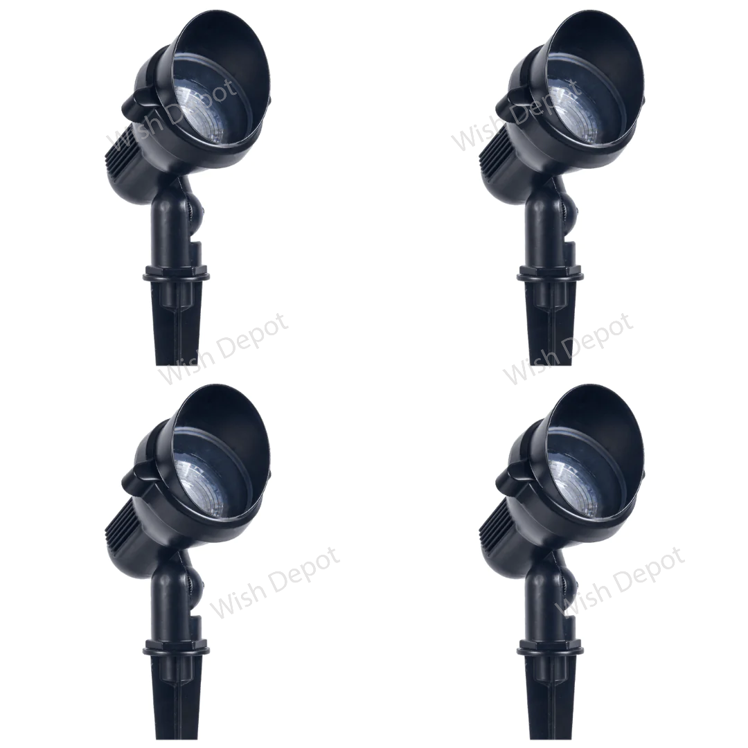 CD85 4x/8x/12x Package 9W Garden Landscape Directional Waterproof Ground Narrow Beam Outdoor Spotlight