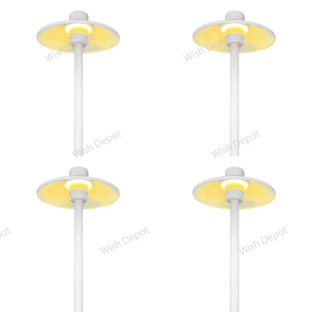 CDPA50 4x/8x/12x Package 3W 12V Smooth Hat Integrated LED Low Voltage Path Light