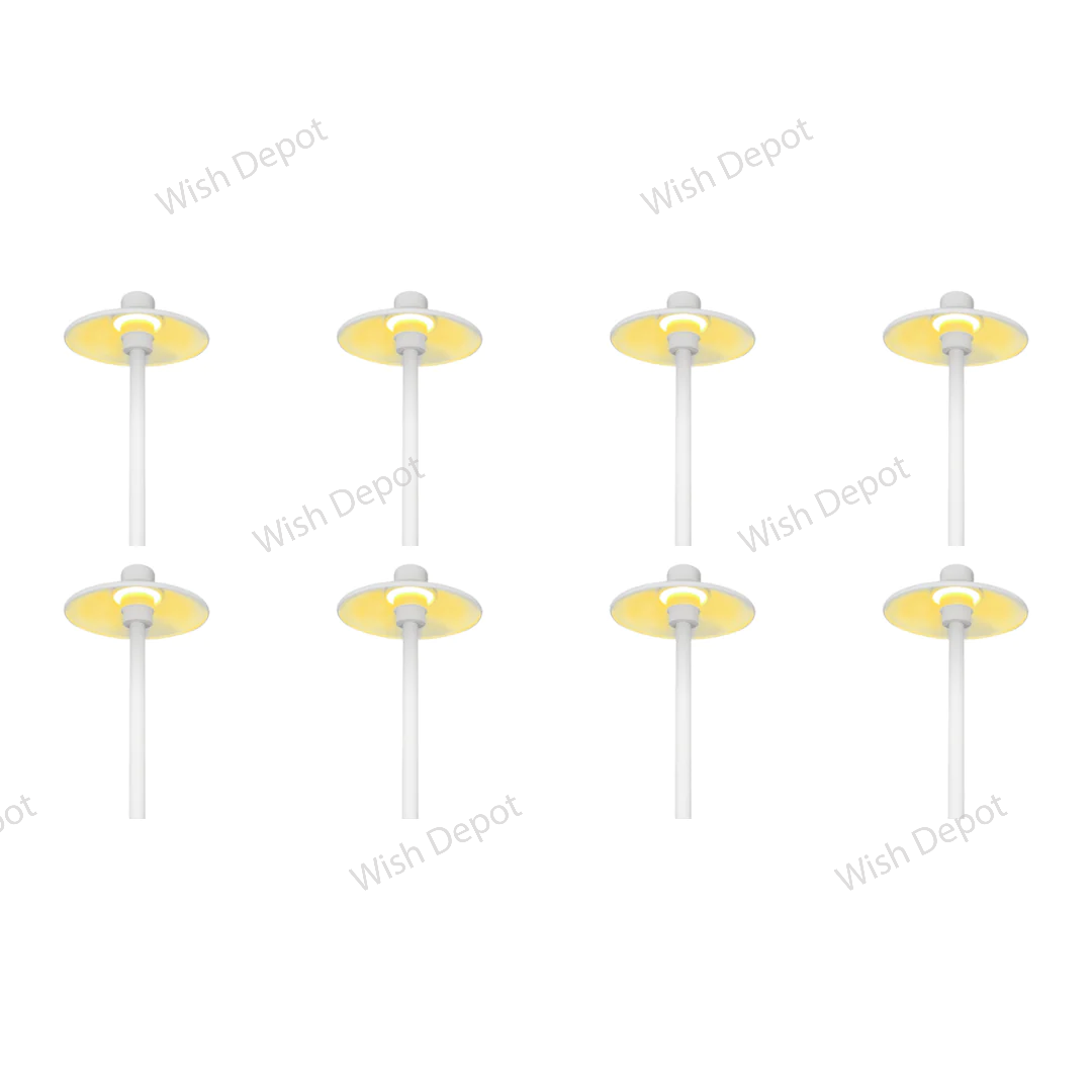 CDPA50 4x/8x/12x Package 3W 12V Smooth Hat Integrated LED Low Voltage Path Light