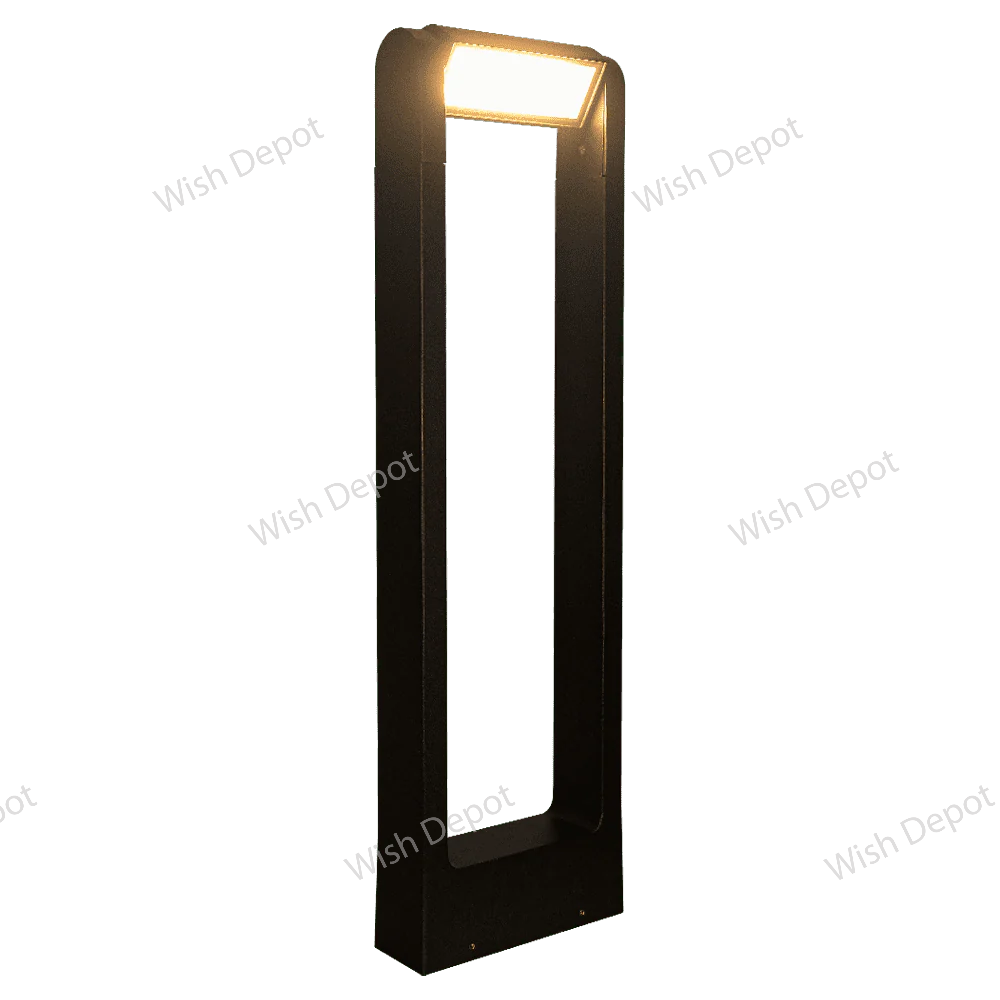 CDPA56 4x/8x/12x Package 8W Low Voltage LED Rectangular Adjustable Bollard Landscape Pathway Lighting