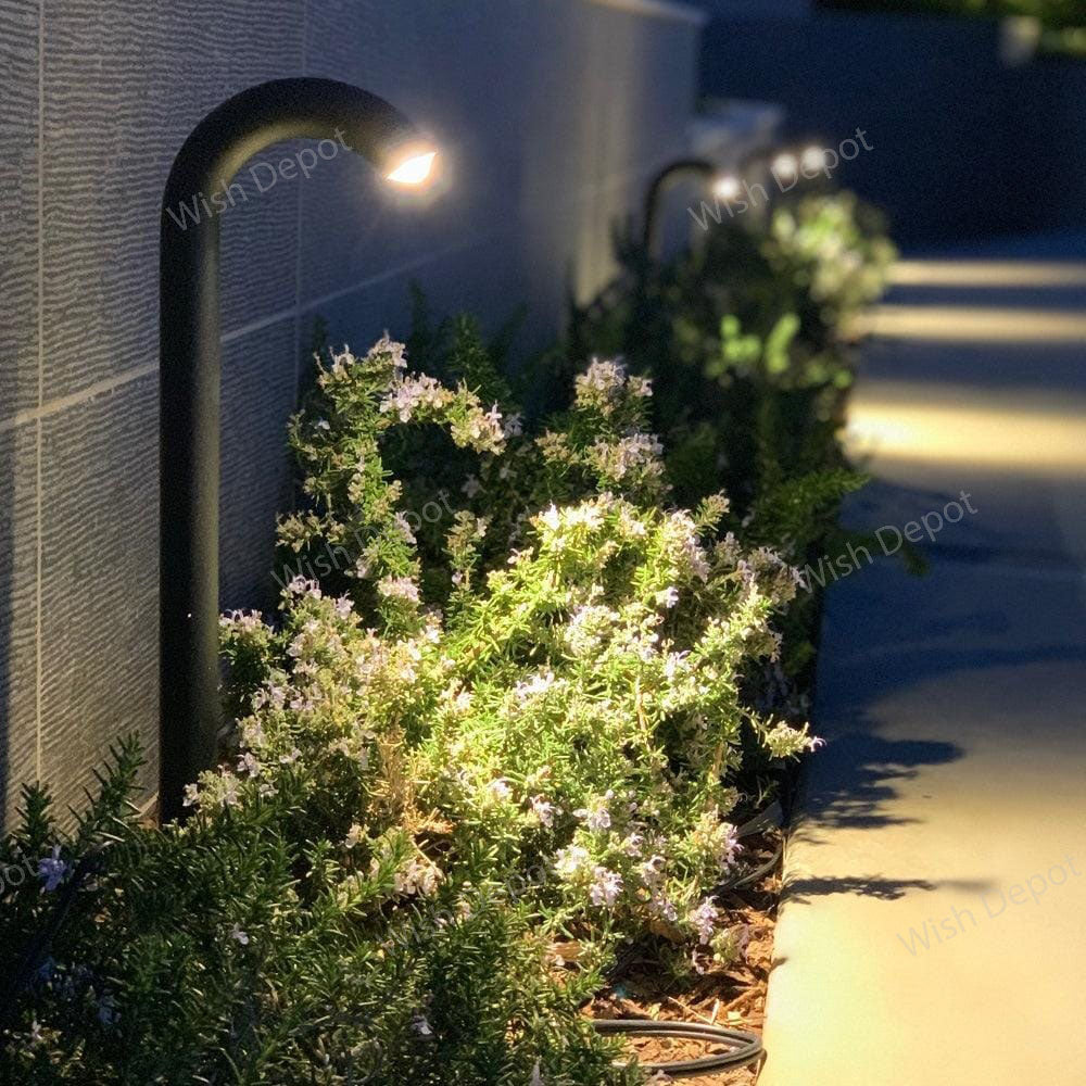 CDPA61 4x/8x/12x Package 5W LED Bollard Path Light Low Voltage Outdoor Landscape Lighting