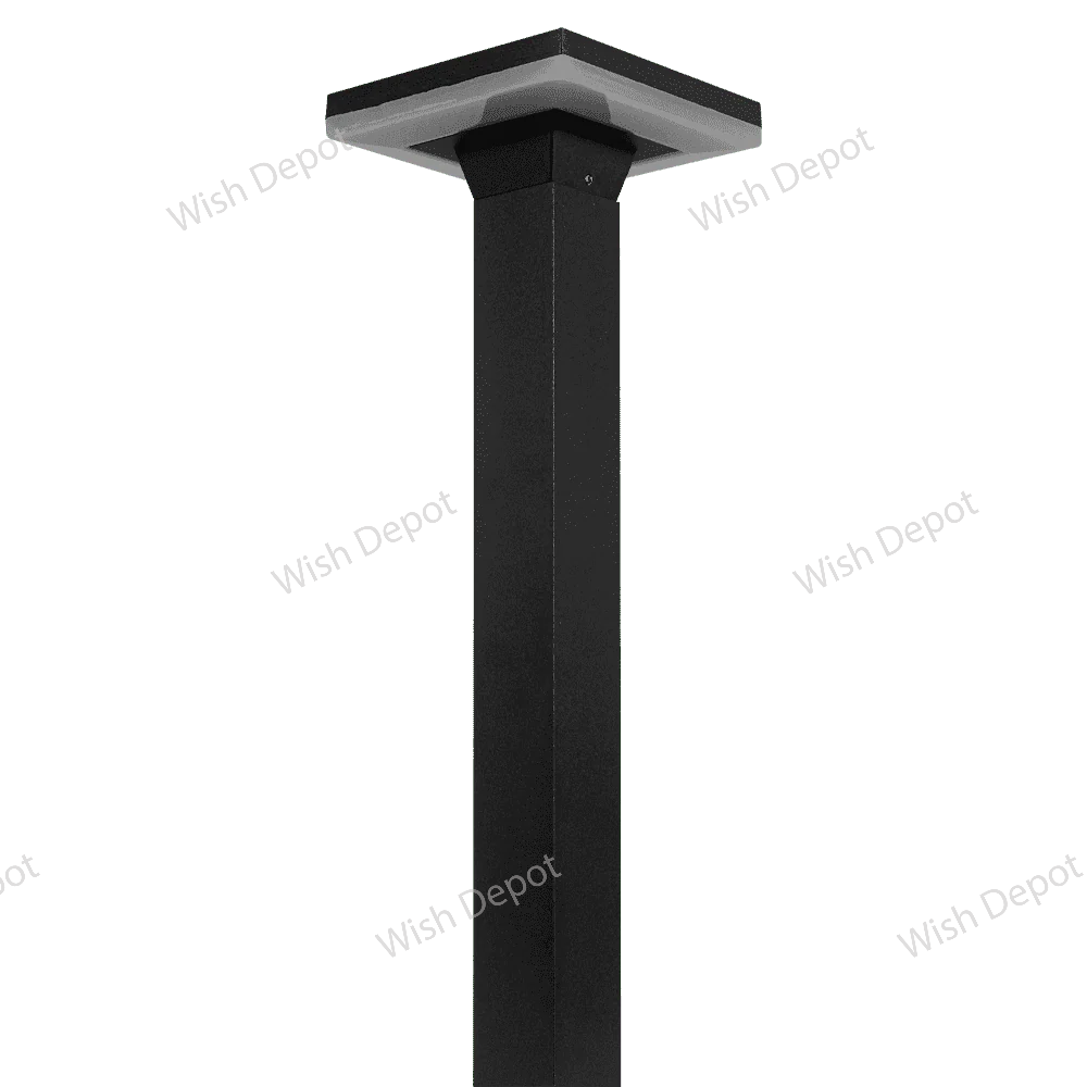 CDPA63 4x/8x/12x Package 12W Bollard Pathway Lighting LED Square Top Modern Low Voltage