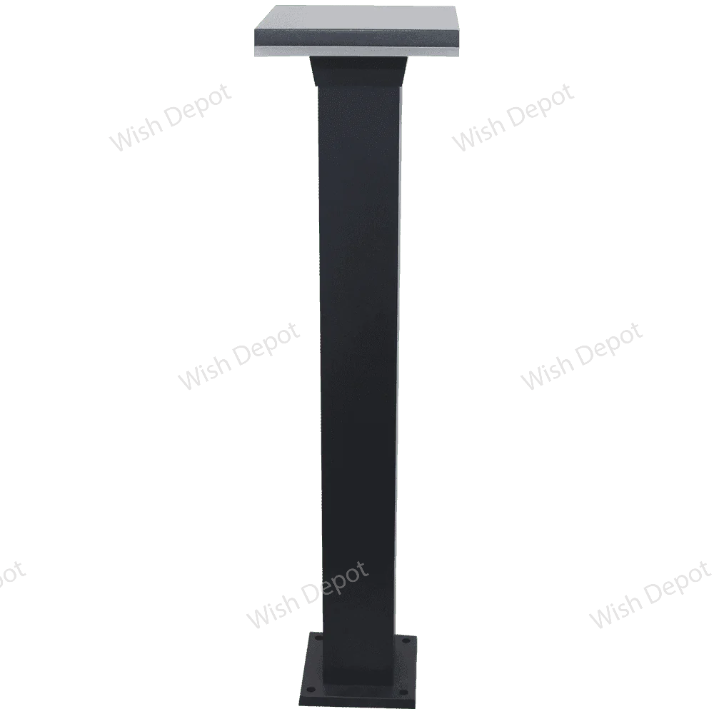 CDPA63 4x/8x/12x Package 12W Bollard Pathway Lighting LED Square Top Modern Low Voltage