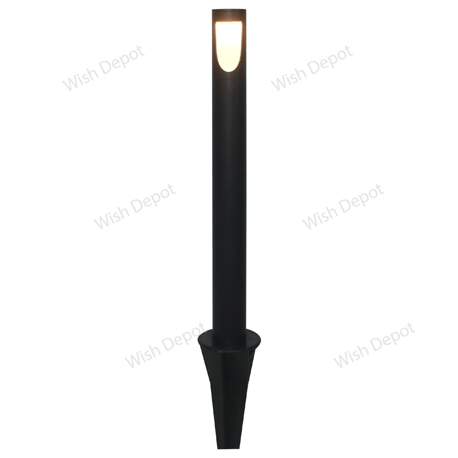 CDPA67 3W LED Uni Directional Slit Cylinder Bollard Path Light Low Voltage Outdoor Landscape Lighting