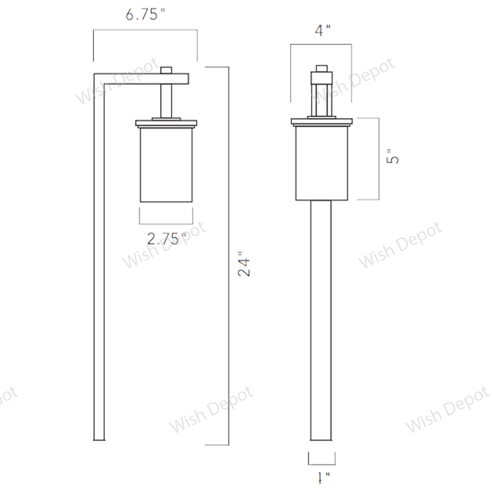 CDPS70 4x/8x/12x Package 3W LED Marble Path Light Low Voltage Outdoor Landscape Lighting