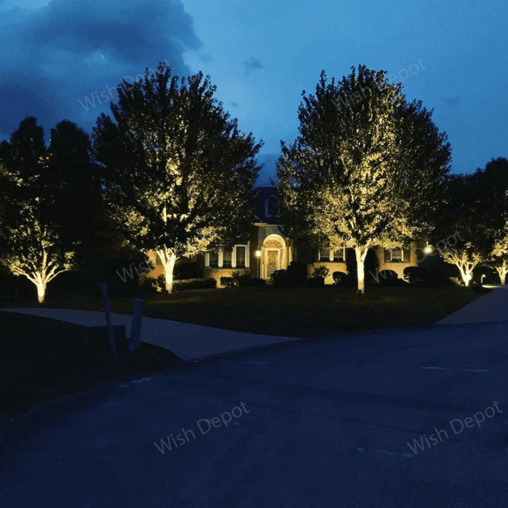 CDR12 4x/8x/12x Package 12W Smart Bluetooth RGBW Narrow Beam Directional Outdoor Landscape Spotlight