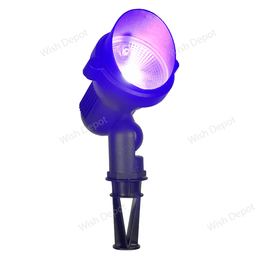 CDR85 9W RGB Directional Ground Outdoor Landscape Spotlight Waterproof Fixture