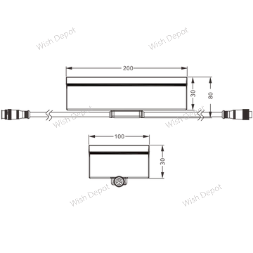 CRG31 4x/8x/12x Package Low Voltage In Ground RGB or WW LED Brick Paver Light Rectangle IP67 Waterproof Warm White