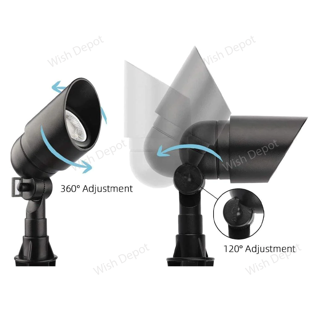 DL01 4x/8x/12x Package Low Voltage Directional LED Outdoor Spotlight