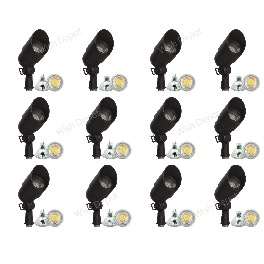 DL01 4x/8x/12x Package Low Voltage Directional LED Outdoor Spotlight