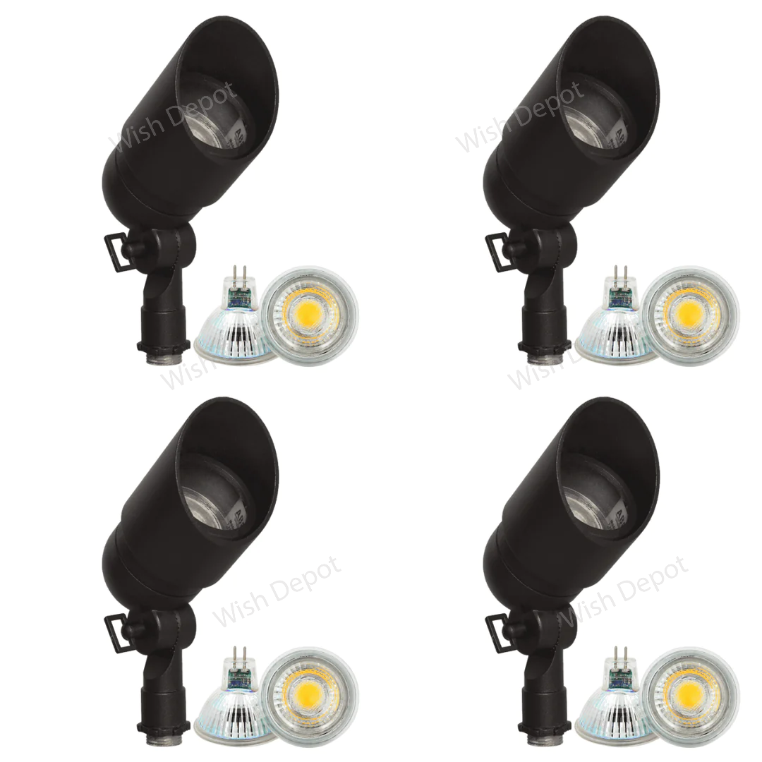 DL01 4x/8x/12x Package Low Voltage Directional LED Outdoor Spotlight