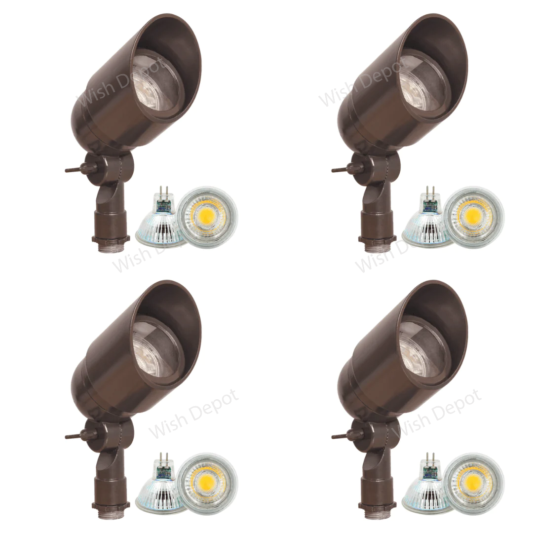 DL01 4x/8x/12x Package Low Voltage Directional LED Outdoor Spotlight