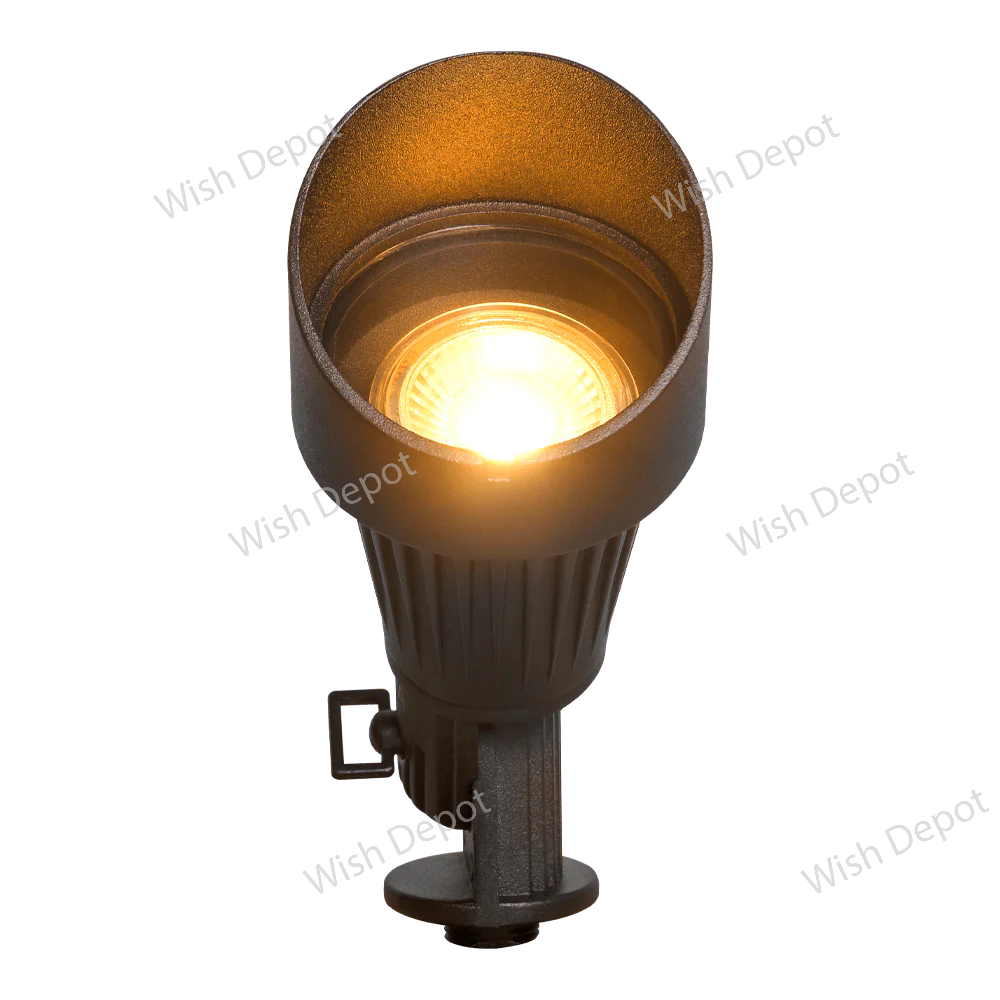 DL02 4x/8x/12x Package Low Voltage Waterproof LED Outdoor Spotlight Directional Monopoint Lighting 5W 3000K