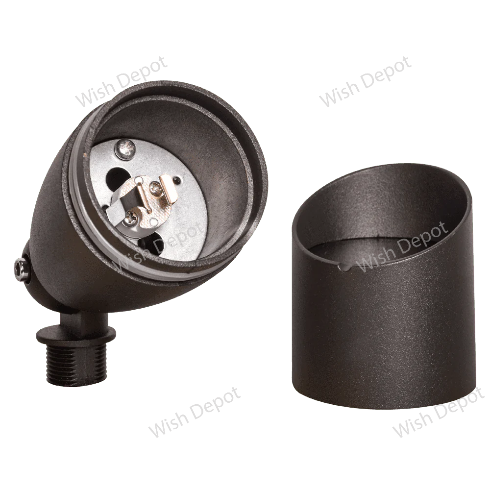 DL06 4x/8x/12x Package Low Voltage LED Smooth Bullet Directional Outdoor Spotlight 5W 3000K