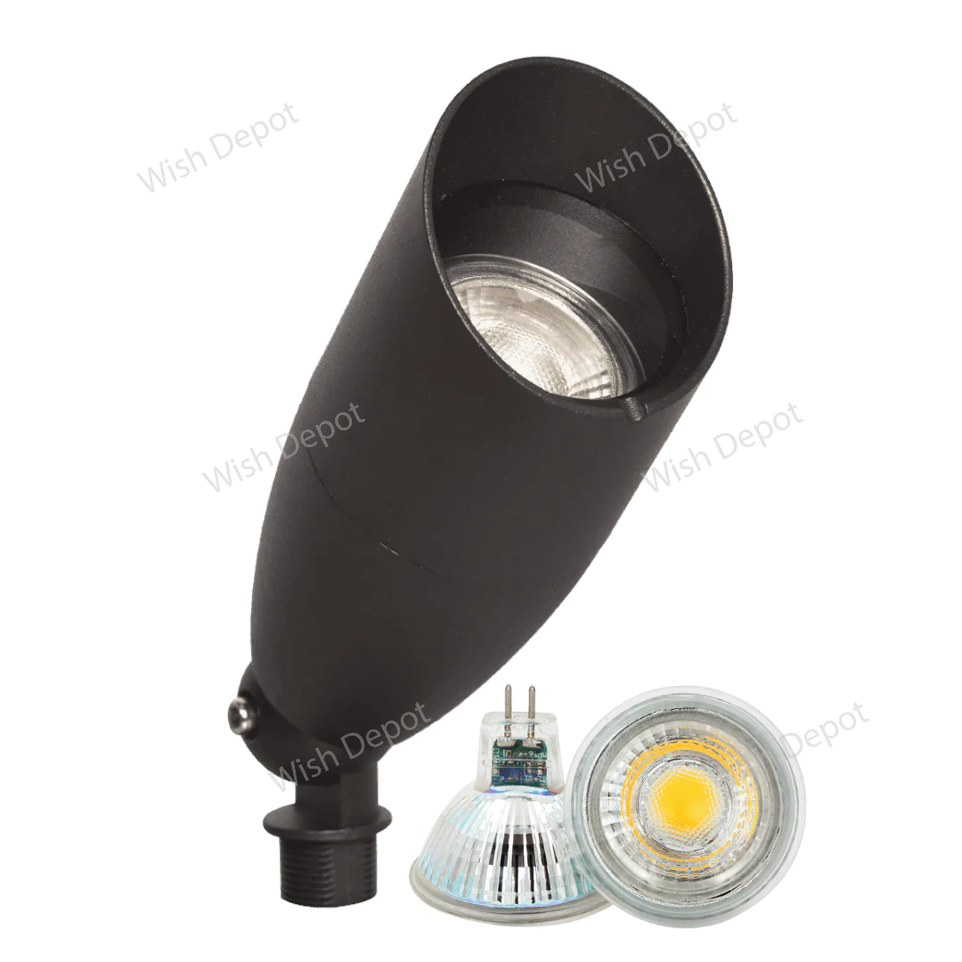 DL05 4x/8x/12x Package Low Voltage LED Smooth Directional Outdoor Spotlight 5W 3000K