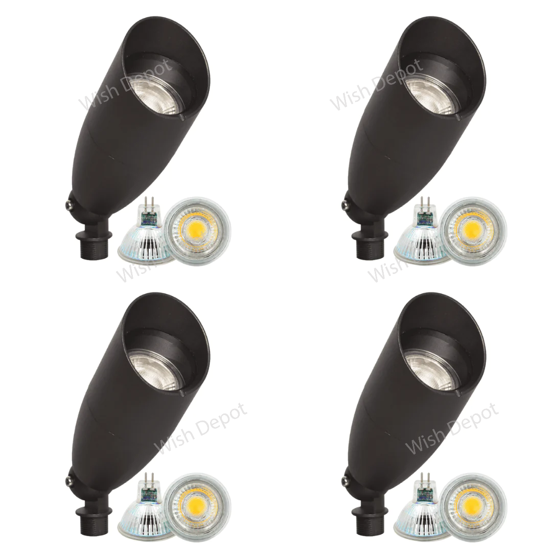 DL05 4x/8x/12x Package Low Voltage LED Smooth Directional Outdoor Spotlight 5W 3000K