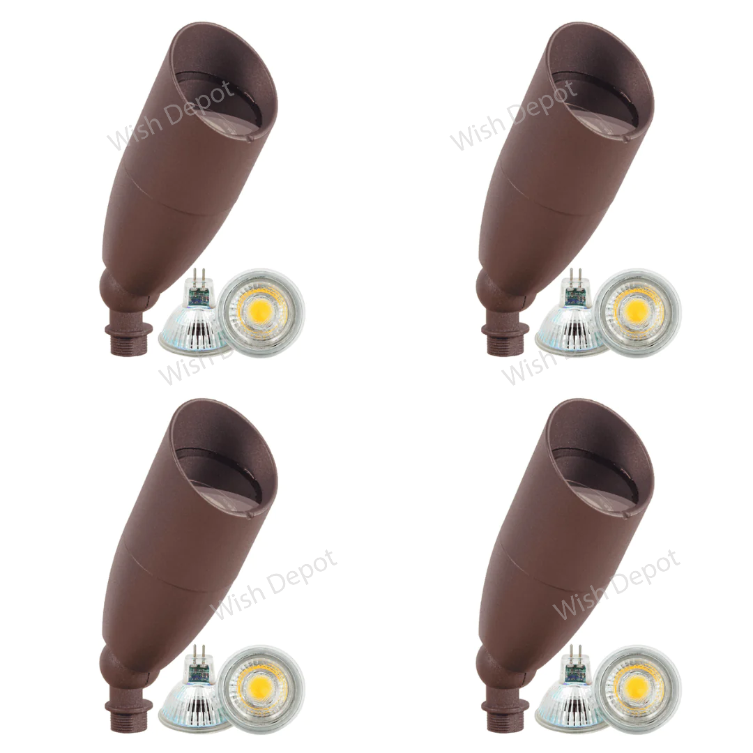 DL05 4x/8x/12x Package Low Voltage LED Smooth Directional Outdoor Spotlight 5W 3000K