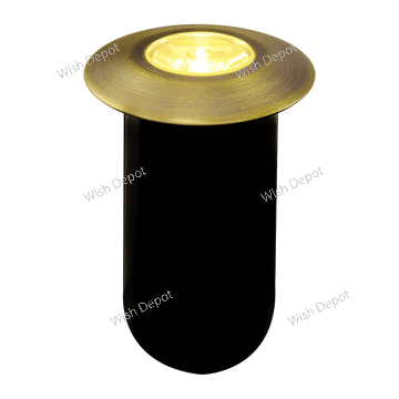 DMB52 1.5W Low Voltage LED Landscape In-ground Brass Waterproof Well Lights Fixture