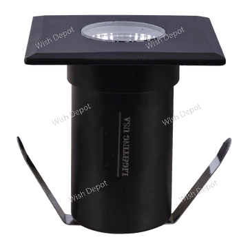 DMS52 3W COB LED Square Top Stainless Steel Waterproof In-Ground Landscape Well Light