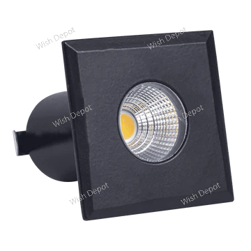 DMS52 3W COB LED Square Top Stainless Steel Waterproof In-Ground Landscape Well Light