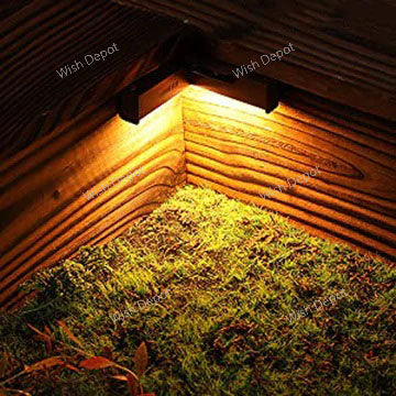 ELC02 4-Pack 3W LED Hardscape Lighting Right Angle 3CCT Retaining Wall Lights, 12V Low Voltage Landscape Lights