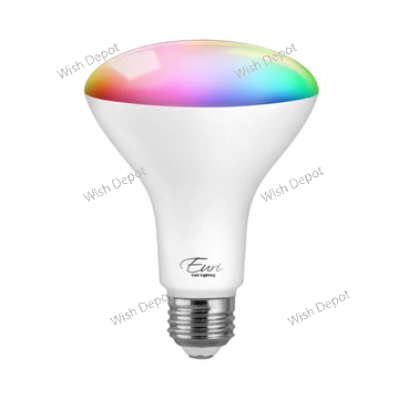 Smart LED 120V 10W BR30 RGB Wi-Fi Color Changing Dimmable Light Bulb