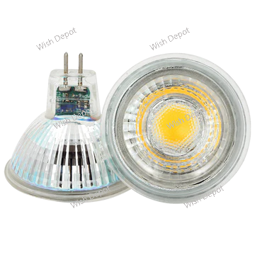 MR16 5W Glass LED Bulbs Dimmable Energy Saving Waterproof Light CE & RoHS Certified