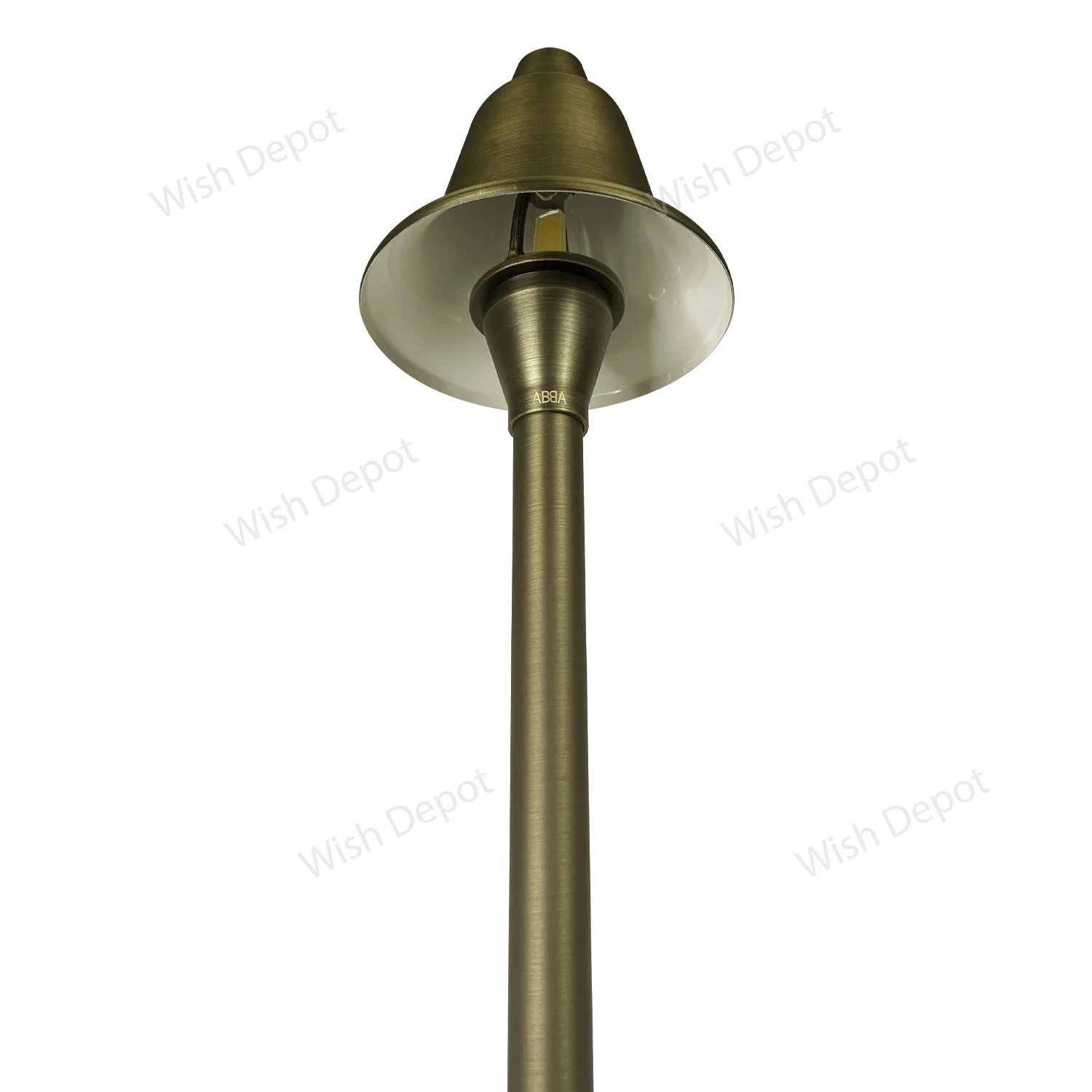 PLB17 Cast Brass LED Bell Shaped Lamp Ready Low Voltage Pathway Outdoor Landscape Lighting Fixture