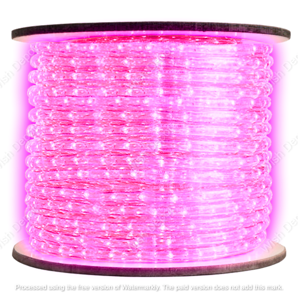 RL100 LED Low Voltage Rope Lights Outdoor IP67 3000K, 5000K, Multi Color RGB, Pink, Purple, Red, Yellow, Blue, Green