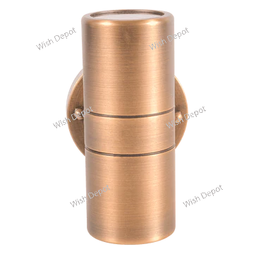 SCB05 LED Cylinder Up Down Light 2 Directional Brass Sconce Lighting