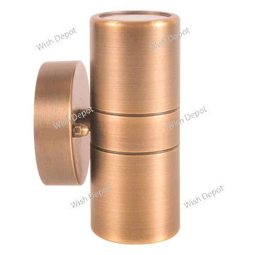 SCB05 LED Cylinder Up Down Light 2 Directional Brass Sconce Lighting