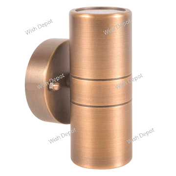 SCB05 LED Cylinder Up Down Light 2 Directional Brass Sconce Lighting