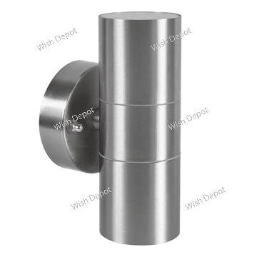 SCS06 LED Stainless Steel Cylinder Up Down Light 2 Directional Sconce Lighting