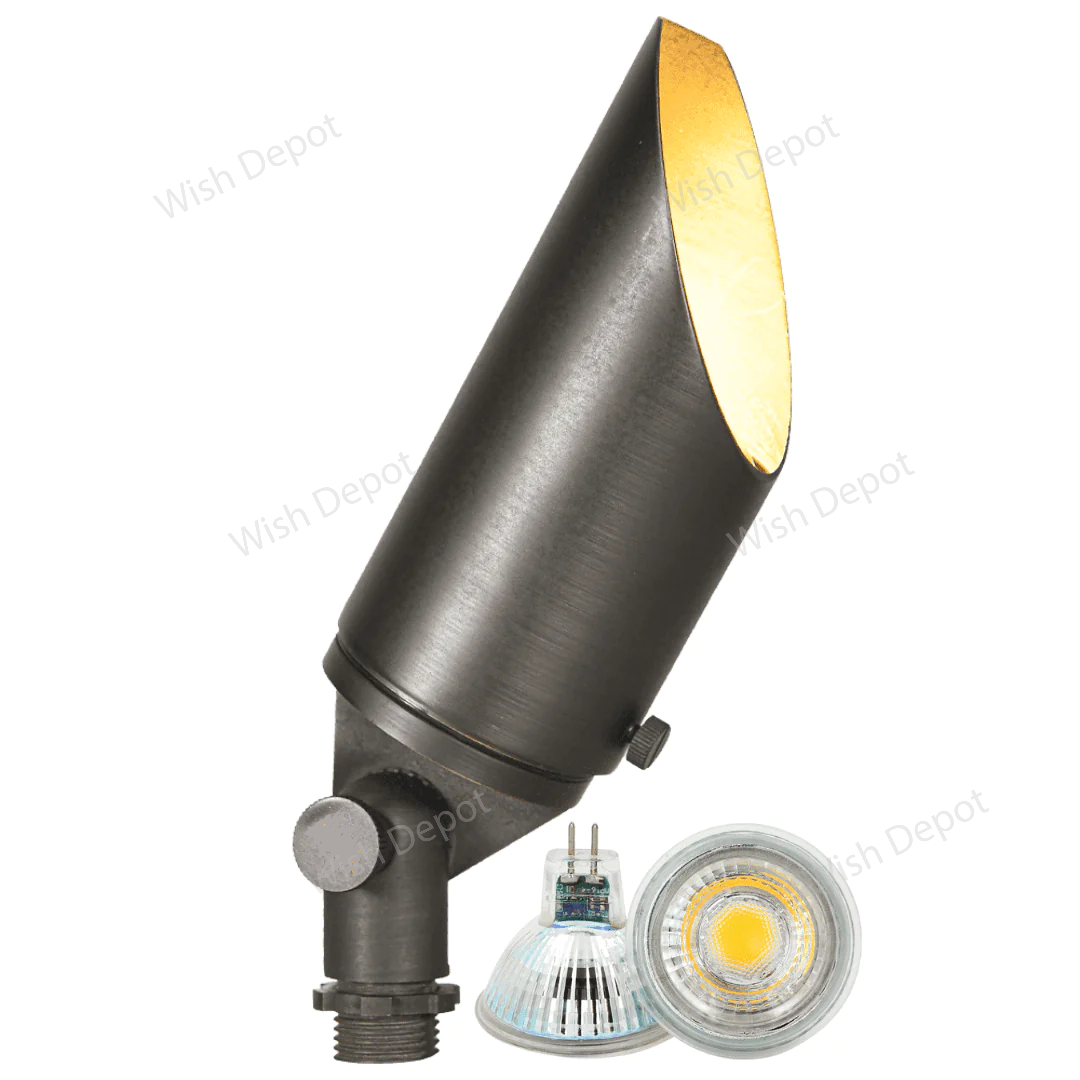 SPB04 4x/8x/12x Package Adjustable Low Voltage LED Bullet Landscape Spotlight Outdoor Lighting 5W 3000K