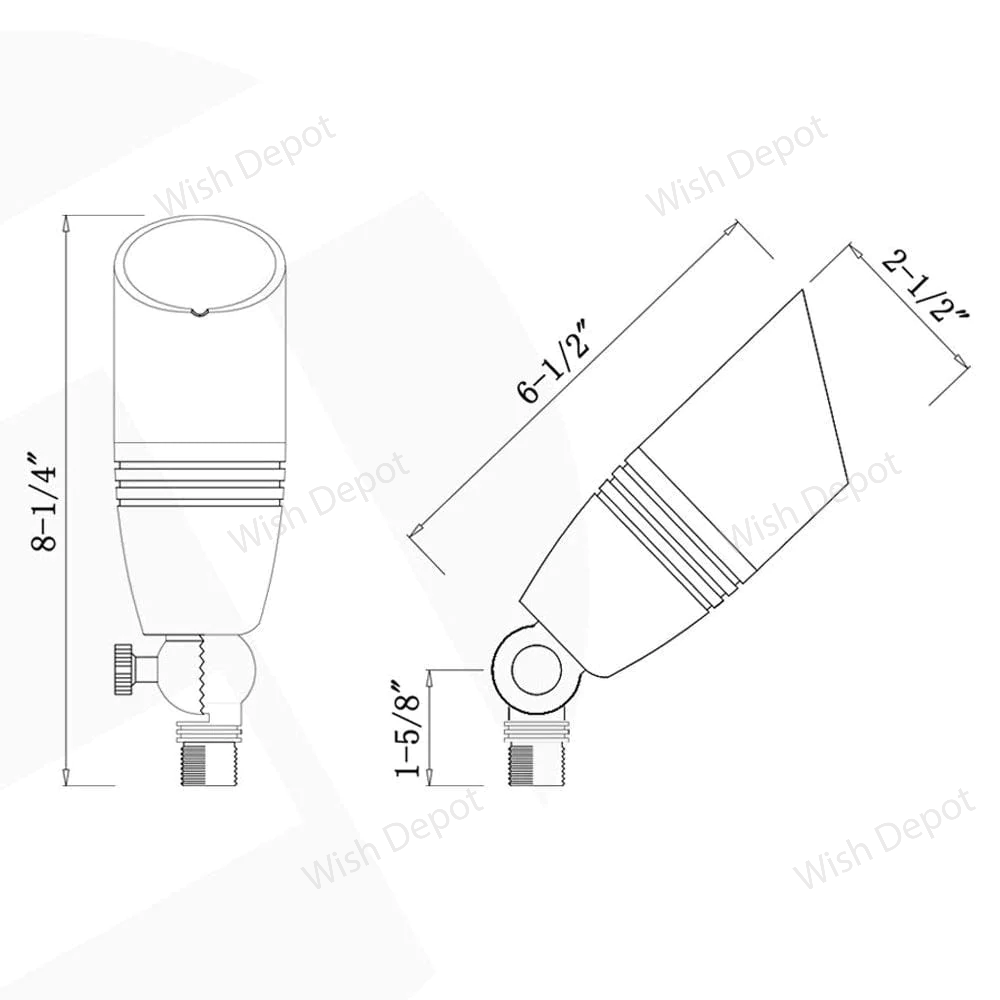 SPB06 Low Voltage LED Outdoor Landscape Spotlight