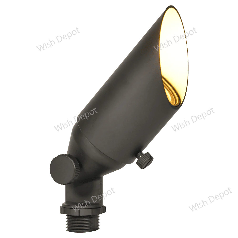 SPB10 8W Brass Spot Light Low Voltage Small Directional Bullet Light