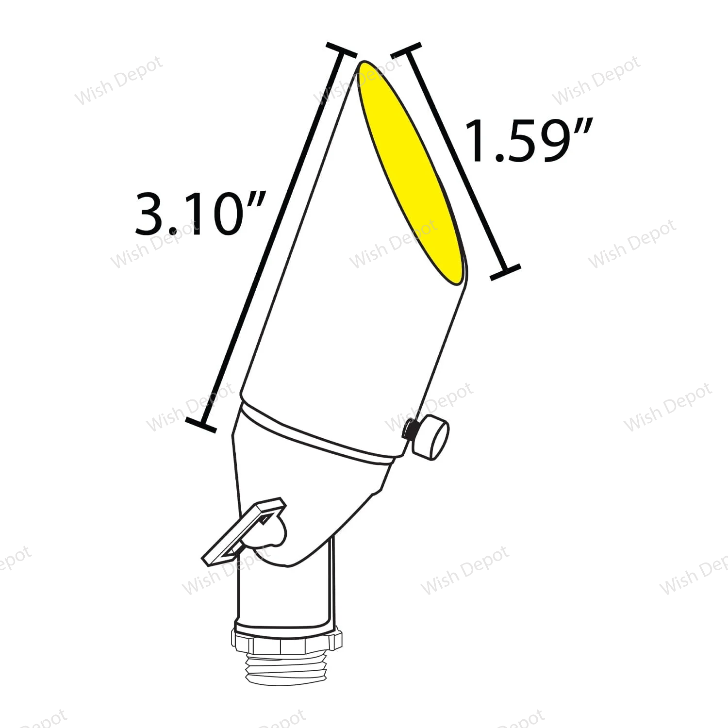 SPB11 Low Voltage Small Directional Bullet Light Outdoor Landscape Spotlight