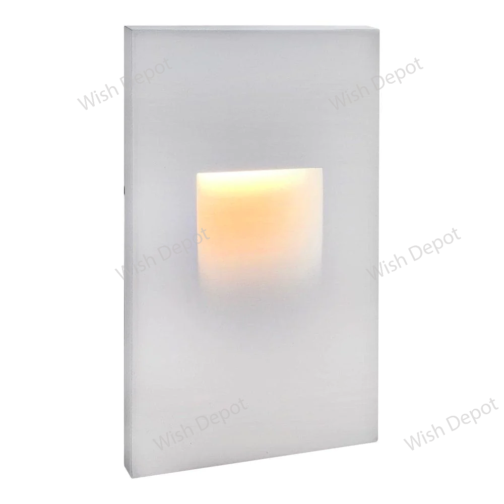 STA06 3.5W Rectangular Waterproof Vertical LED Stair Step Light Wall Lighting Fixture