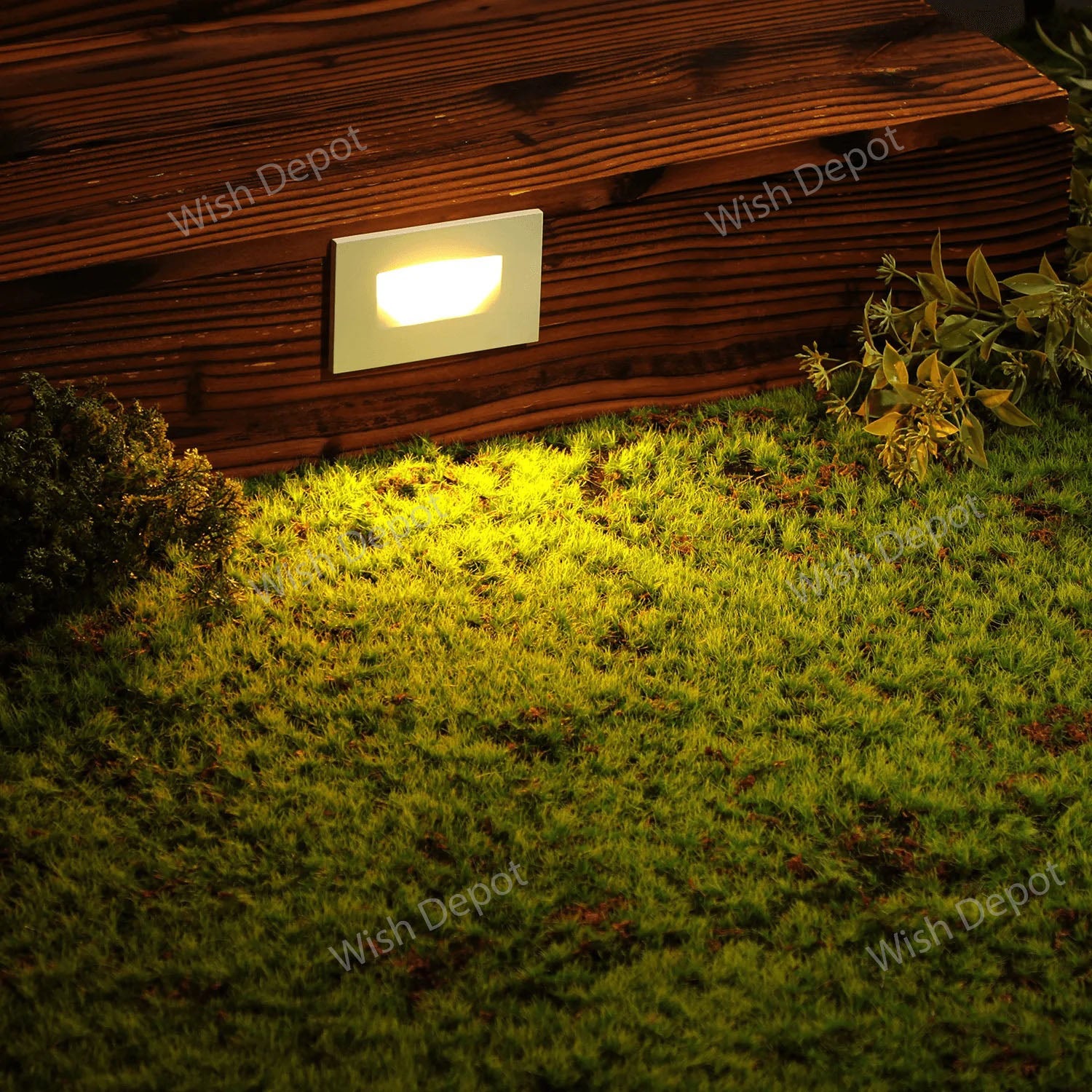 STA07 3W 3CCT Rectangular Waterproof Horizontal LED Stairs Step Light Fixture