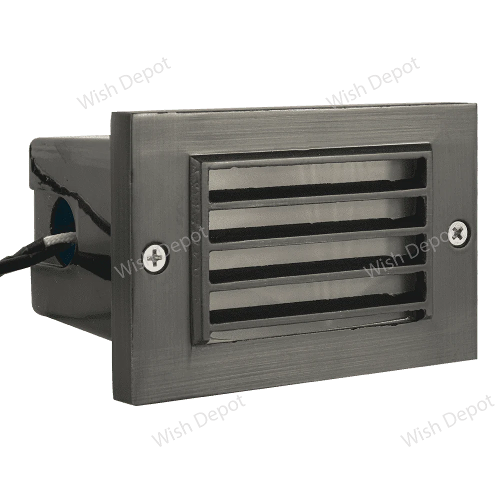 STB02 Louver Horizontal Waterproof LED Brick Lights Edge Step Lighting