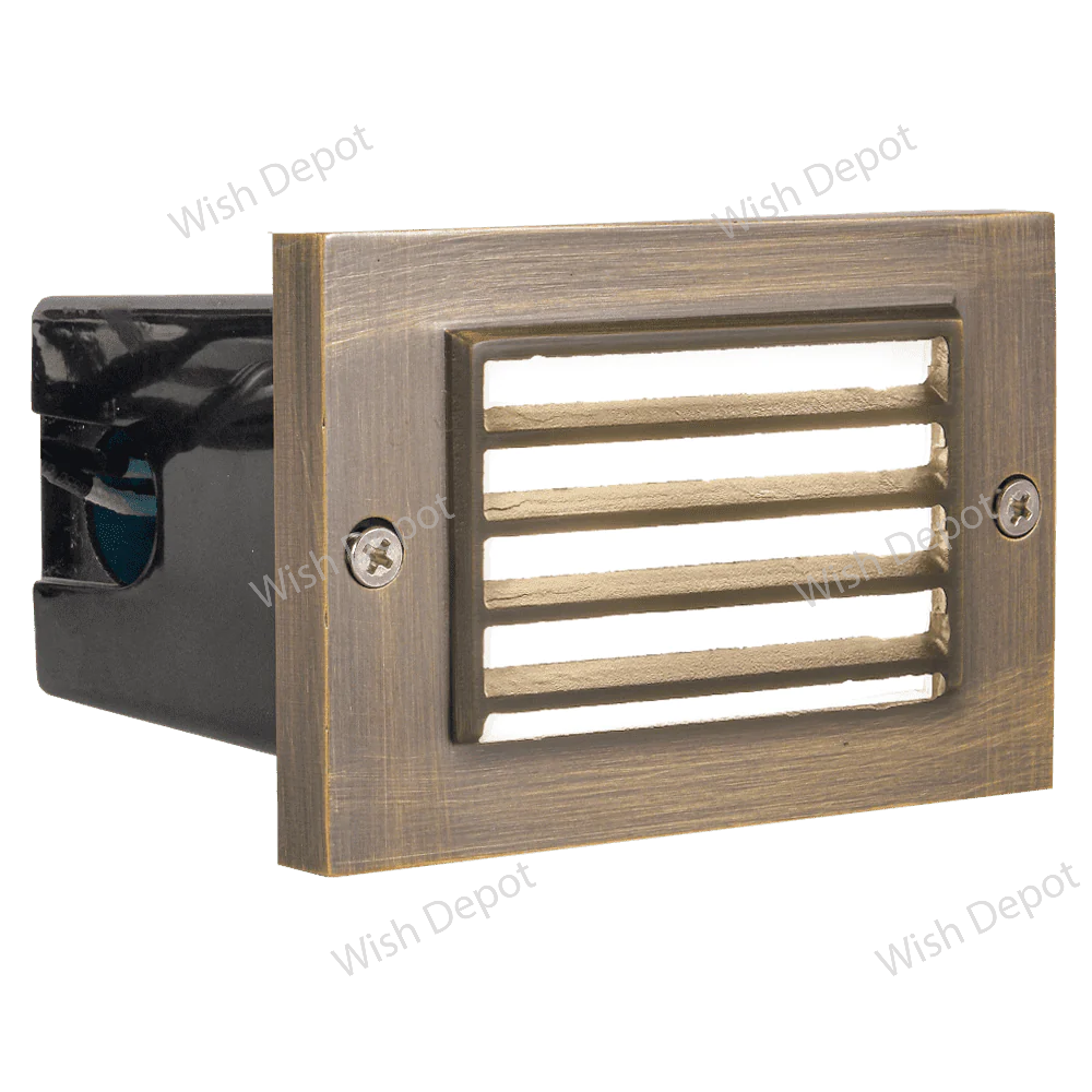 STB02 Louver Horizontal Waterproof LED Brick Lights Edge Step Lighting