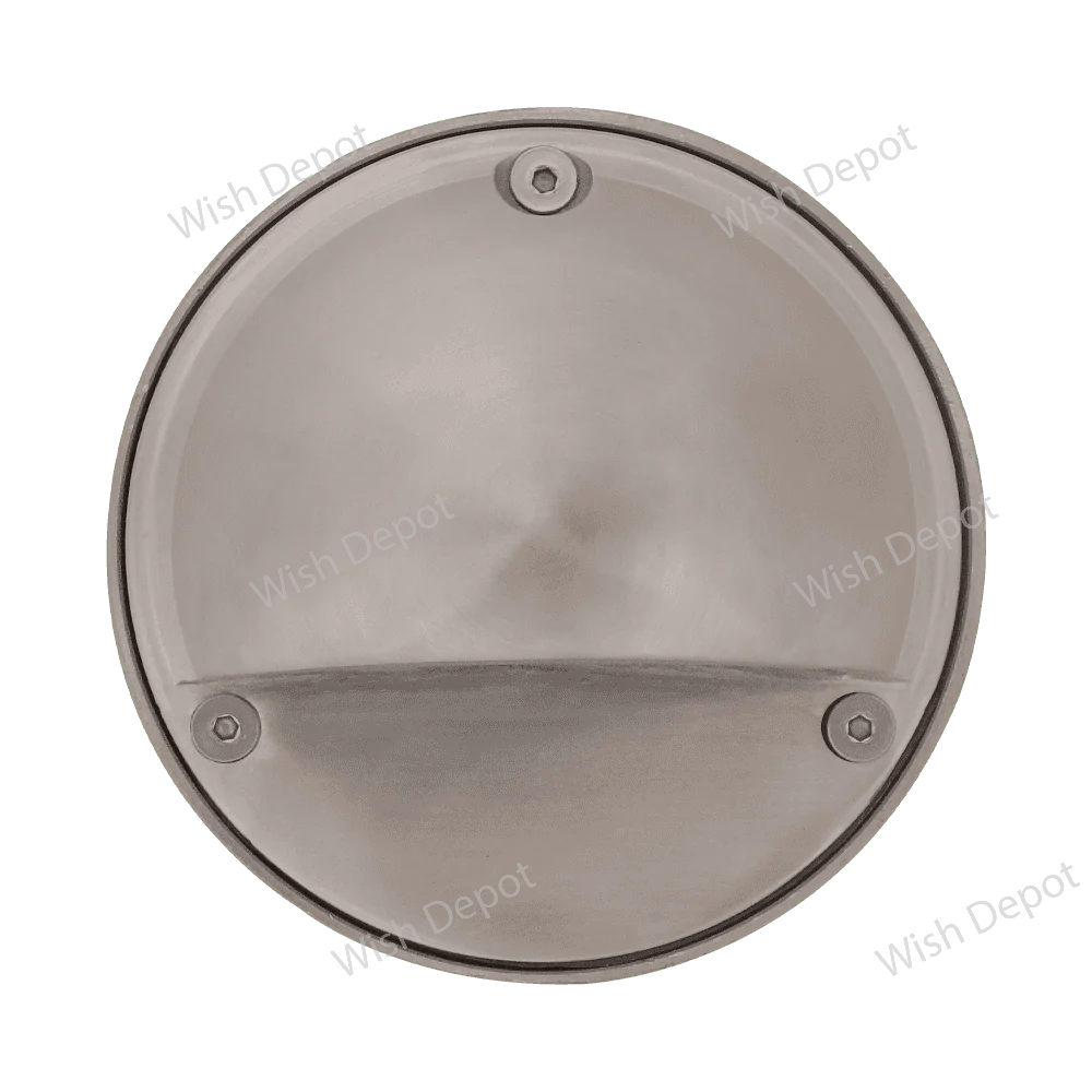 STS09 LED Round Stainless Steel Deck Light Surface Mount Low Voltage Landscape Lighting