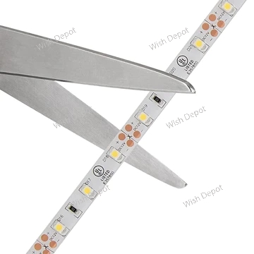 Strip Light 2835 1.7W/ft DC12V Low Voltage LED Indoor IP20 UL SMD Tape Light