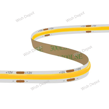 Dotless Linear LED Strip Lights Low Voltage FCOB DC12V Tape Light