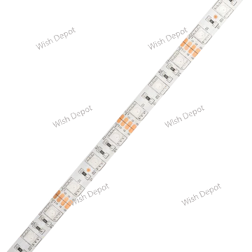 Strip Light RGB 5050 4.4W/ft DC12V Low Voltage LED Indoor IP20 UL SMD Tape Light